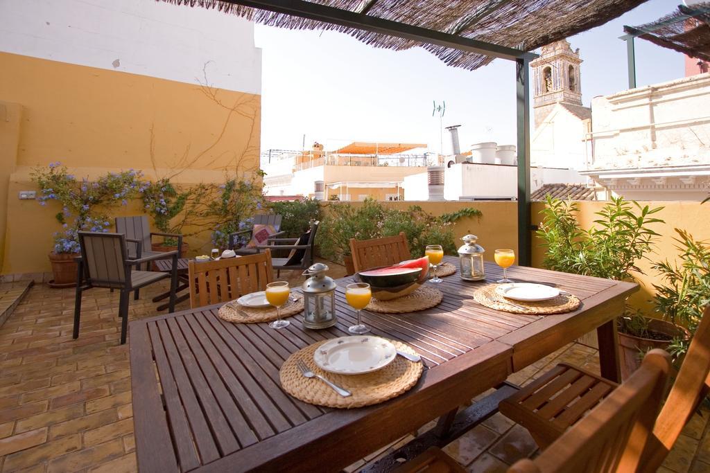 Bamberg Duplex Terrace Apartment เซบีญา ภายนอก รูปภาพ