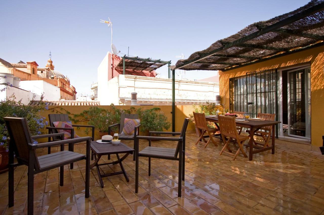Bamberg Duplex Terrace Apartment เซบีญา ภายนอก รูปภาพ